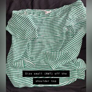 Off shoulder blouse